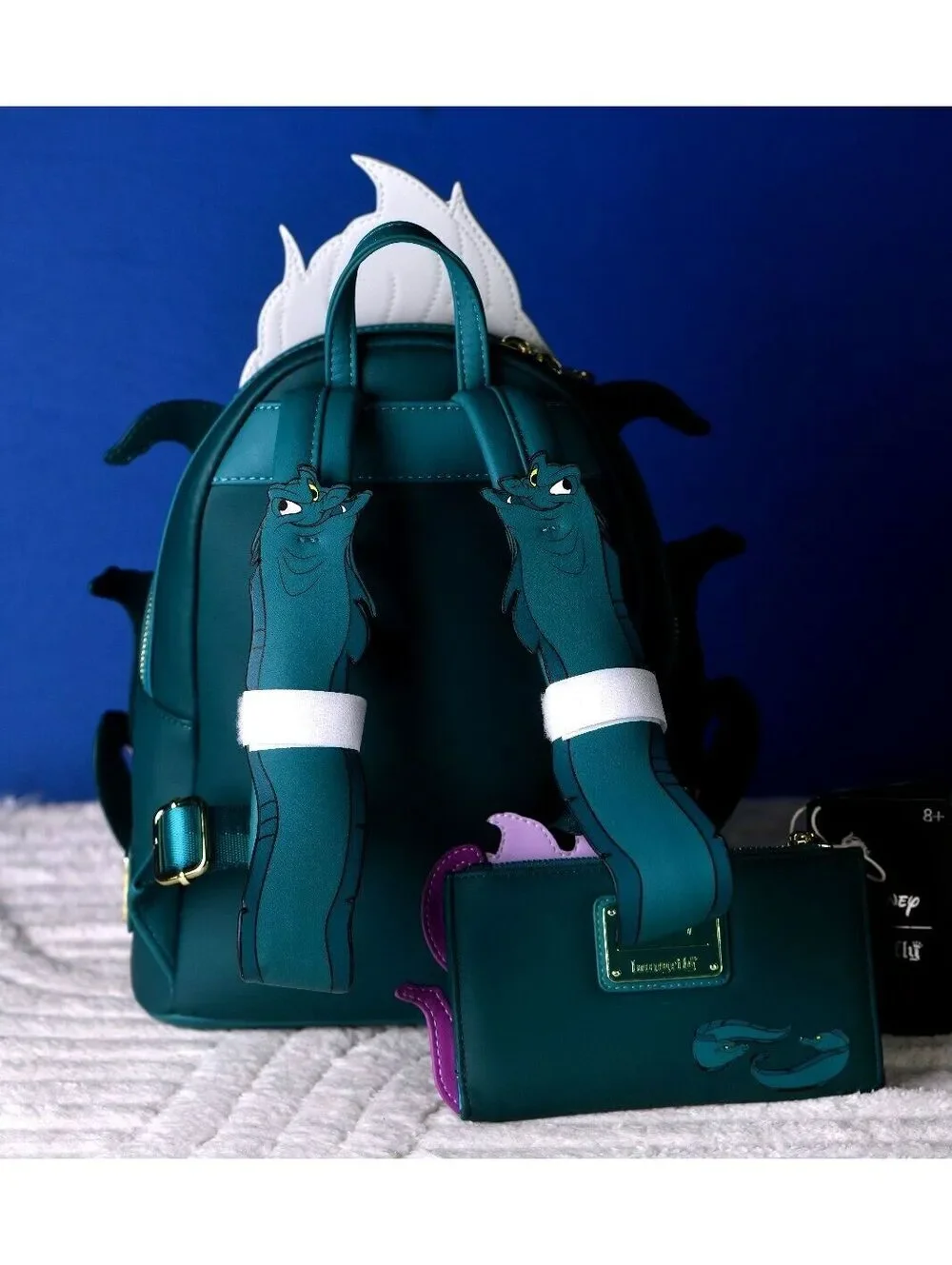 Loungefly Disney Ursula Crystal Ball Backpack & Wallet | NWT